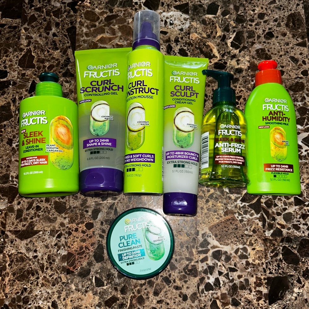 Garnier Fructis Kids Hair Care Collection - Green and Yellow